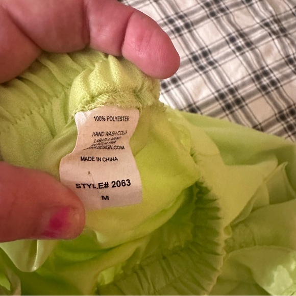 Vintage Y2K Grunge Fairy Embroidered Rhinestone Trim Asymmetrical Hem Skirt M-L - Picture 12 of 16